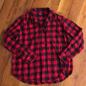 Madewell Buffalo Plaid Flannel Shirt - Size S EUC